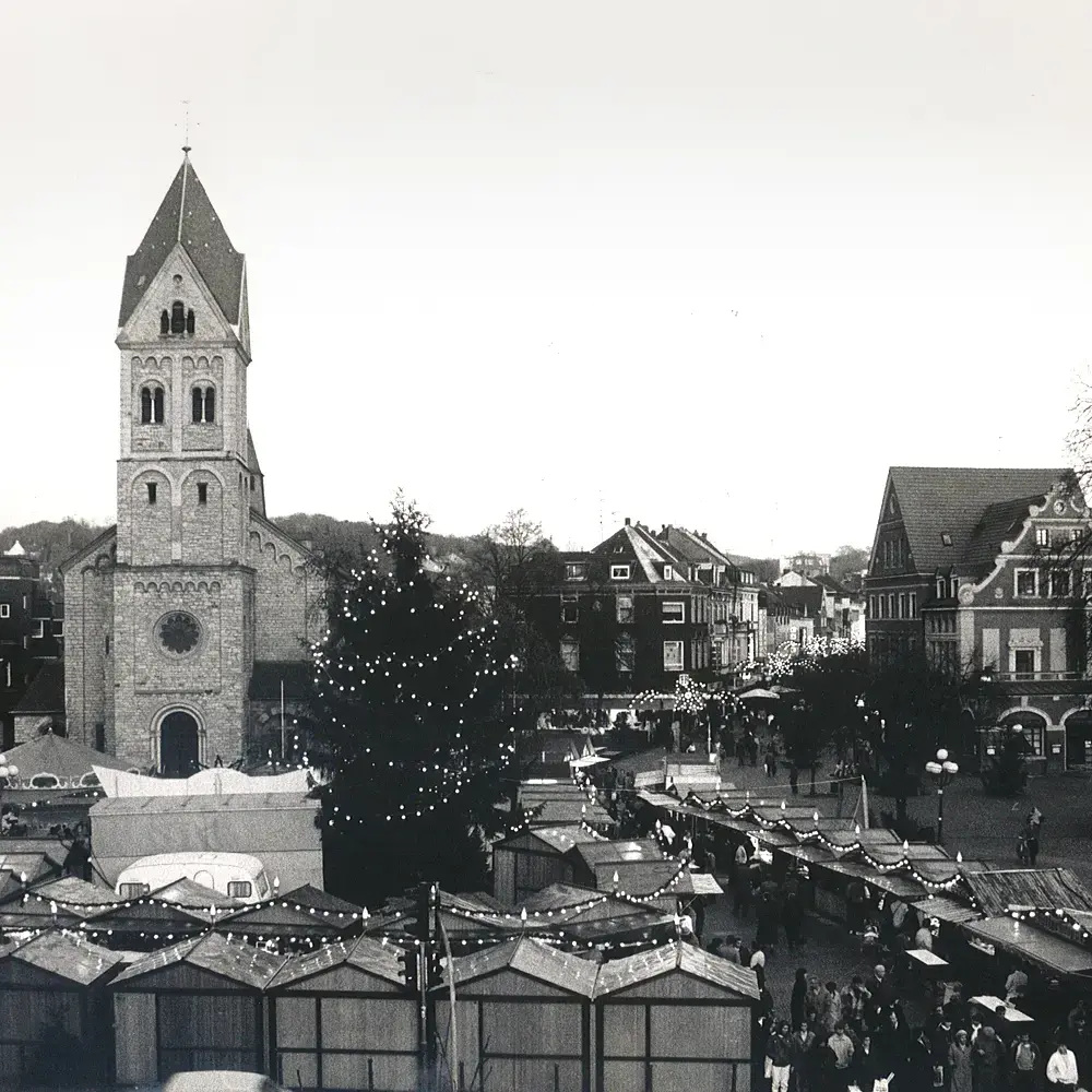 Weihnachtsmarkt Bergisch Gladbach 1987